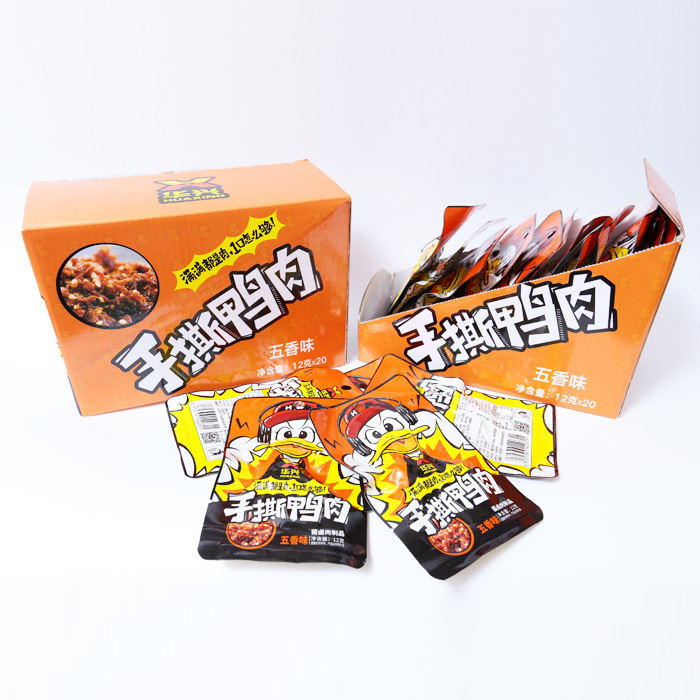 手撕鸭肉