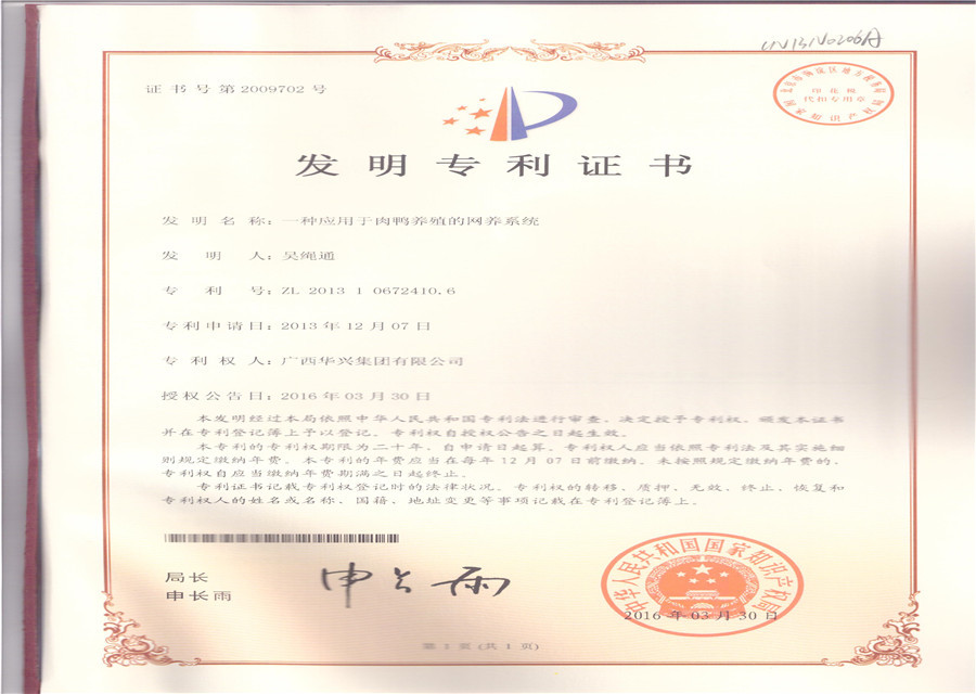 一种应用于肉鸭养殖的网养系统方法
